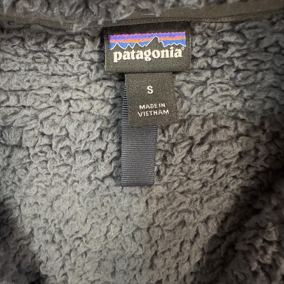 Patagonia‎ Los Gatos Gray Fleece Quarter Zip Pullover Women's Size S - Picture 4 of 10